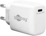 Goobay USB-C PD (Power Delivery) Fast charger (25W) white
