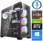 INTOP Ryzen 5 7500F 32GB DDR5 1TB SSD M.2 NVME+2TB RTX5060Ti 16GB WIN11Pro