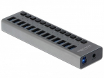 Delock External USB 5 Gbps Hub with 13 Ports and Switch
