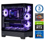 INTOP AQUA Ryzen 7 8700F 64GB DDR5 1TB SSD M.2 NVME+2TB RTX5060Ti 16GB no-OS