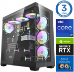 INTOP AQUA i9-14900KF 64GB DDR5 1TB SSD M.2 NVME+2TB RTX5070 12GB no-OS