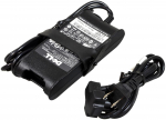 Dell AC Adapter, 65W, 19.5V, 3 Pin, Barrel, C5 Power Cord, Excl. Power Cord