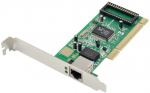 MicroConnect Gigabit PCI network cardMain chip : Realtek 8169 1 x RJ45 port, transmission speed: 10/100/1000mbps