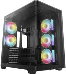 DeepCool CG590U 5F PC Case (Black, Panorama Glass)