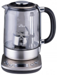 Alpina tea kettle with infuser 1.7L 2200W Silver