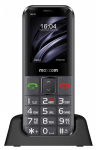 MaxCom MM730 mobile phone 5.59 cm (2.2") Black Senior phone