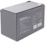 Qoltec AGM battery 12V 12Ah
