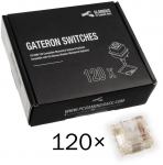 Glorious Gateron Clear Switches (120 St&uuml;ck)
