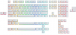 Glorious Aura Keycaps - 145 Keycaps, US-Layout, wei&szlig;