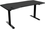 Nitro Concepts Gaming Tisch D16E Carbon Black 1600x800 - elektrisch h&ouml;henverstellbar