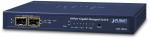 8-Port 10/100/1000Mbps + 2-Port 100/1000X SFP Managed Desktop Switch