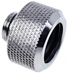 Alphacool Eiszapfen 16mm HardTube compression fitting G1/4 - knurled - chrome