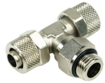 10/8mm (8x1mm) compression fitting G1/4 - T - revolvable