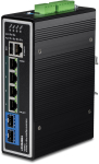 Trendnet 6-Port Industrial Gigabit L2+ Managed PoE++ DIN-Rail Switch