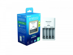 Panasonic eneloop BQCC17 charger set with 4 batteries