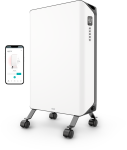 Duux Edge Oil Heater | Oil Heater | 2000 W | Suitable for rooms up to 20 m&sup2; | White