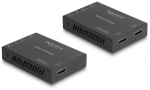 DELOCK HDMI Extender Set &uuml;ber Cat.6 Kabel 4K 60 Hz 50 m