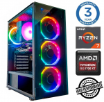 INTOP Ryzen 7 5700X 16GB 1TB SSD M.2 NVME+2TB RX6600 8GB no-OS