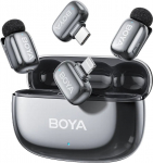 Boya wireless microphone mini 2-01 Lightning/USB-C, lunar silver