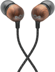 Marley Wired Earbuds | Smile Jamaica | Built-in microphone | USB Type-C | Signature Black