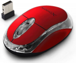 Extreme 3D Harrier optical wireless mouse 2.4 GHz red