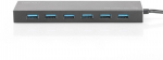 Digitus 7-Port USB 3.0 Hub with Aluminum Housing