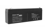 GREEN CELL Battery AGM 12V 2.3 Ah