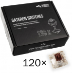 Glorious Gateron Brown Switches (120 St&uuml;ck)