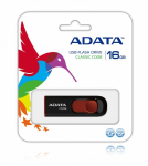 ADATA USB Flash C008 16GB Black-Red