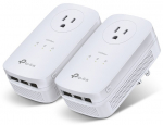 TP-Link AV1200 3-Port Gigabit Passthrough Powerline Kit