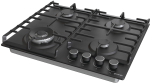 Gorenje GW642AB 4-burner gas hob, black