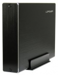 8cm SATA USB3 LC-Power Alu black