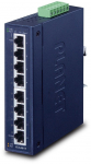 Industrial Gigabit Ethernet Switch, 8 x 10/100/1000Mbps RJ-45, IP30