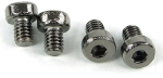 screw DIN 7984 M4 x 5 hexagon socket flat black nickel (4pcs)