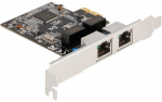Delock PCI Express x1 card to 2 x RJ45 Gigabit LAN RTL8111