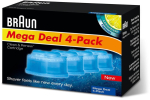 Braun Clean and Renew CCR4 3+1 Refill Pack