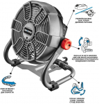 Graphite 58G080 household fan