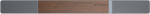 Klipsch Flexus Core 300 soundbar walnut