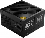 APNX MAX G1 1,200W 80 PLUS Gold Modular Power Supply, Black