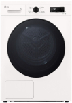 LG Dryer RHX1009NWB, class C, 9 kg, heat pump, Wi-Fi