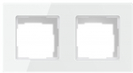 AVATTO TS20 2-socket light switch frame (white)