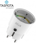 Smart WiFi Socket NOUS A1, 16A, TASMOTA pre-installed, with energy meter, TUYA / Smart Life