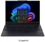 Lenovo Laptop ThinkPad E16 G4 21YC0050PB W11Pro Ultra 5 325/16GB/512GB/INT/16.0 WUXGA/Black/1YR Premier Support + CO2 Offset +