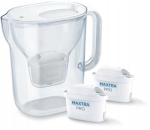 Brita Style Essential + 2 MAXTRA PRO PURE PERFORMANCE (White)