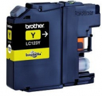 BROTHER LC123Y ink yellow 600pages