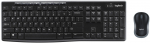 LOGI MK270 Wireless Combo black USB US