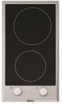 Beko HDCC 32200 X hob Black Built-in Ceramic 2 zone(s)