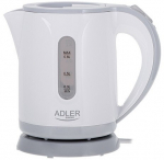 Adler Electric kettle 0,8l AD 1371g white-gray