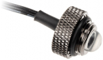 XSPC ARGB LED Verschlussstopfen, G1/4, 5V 3Pin - schwarz/chrome