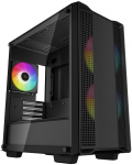 DeepCool CC360 ARGB Micro-ATX Case - Black